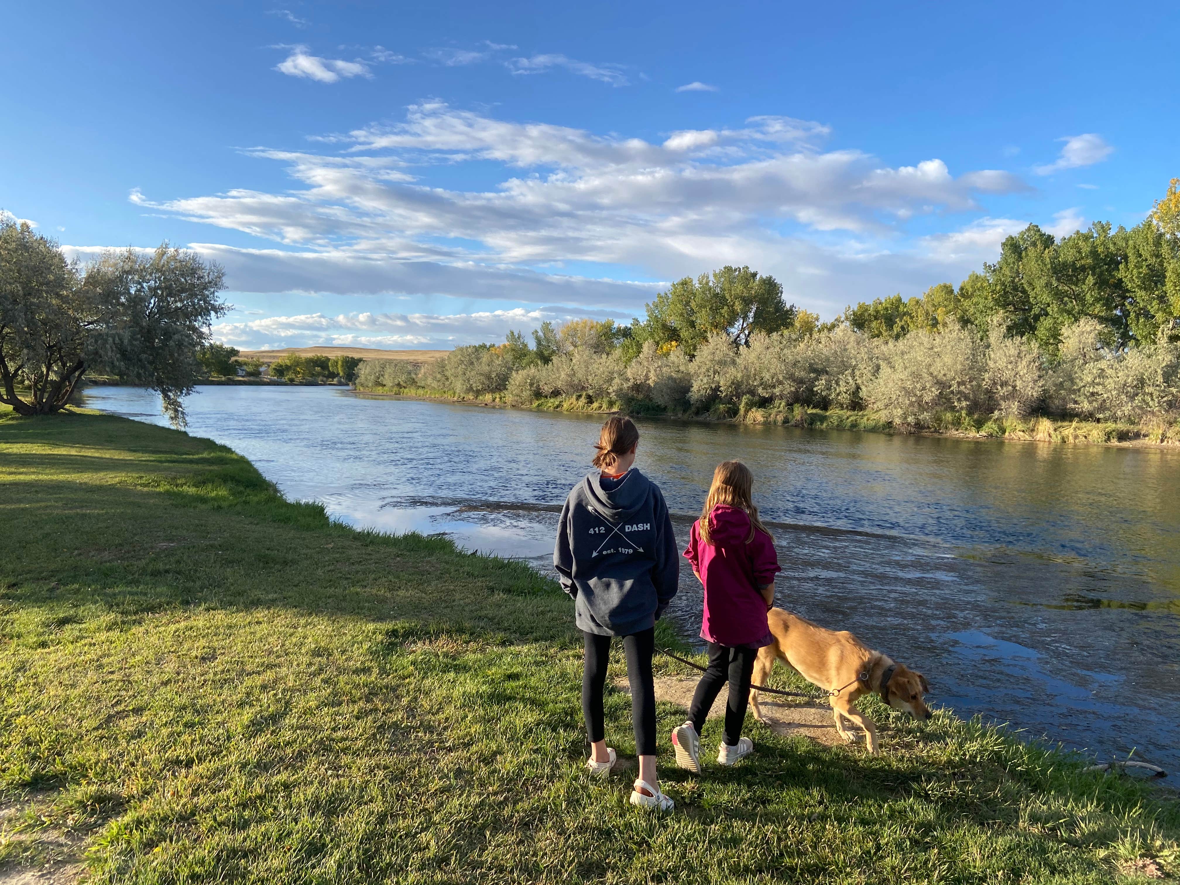 Gregg K.'s photo of camping with pets at River’s Edge RV and Cabin Resort near Alcova, WY