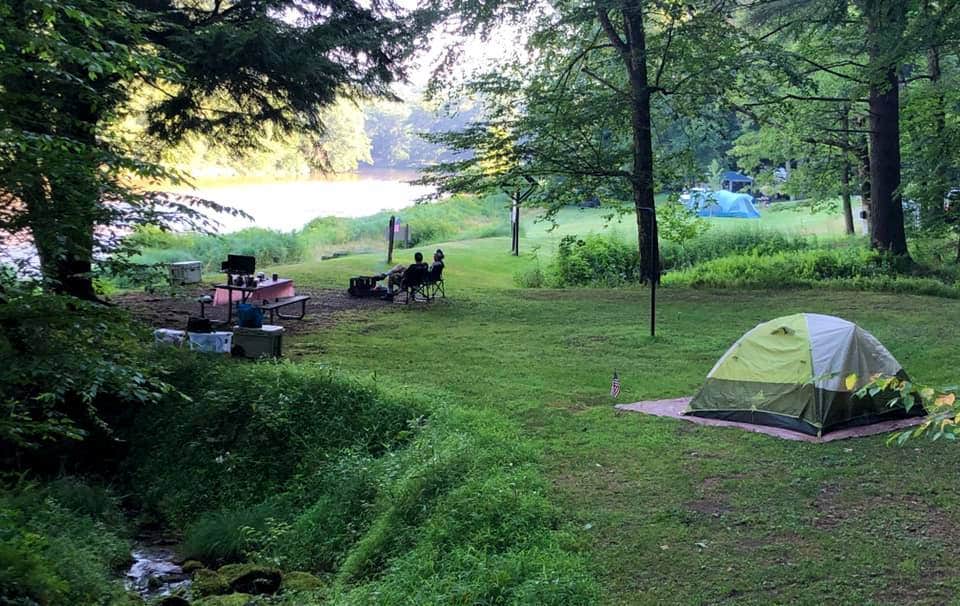 Britt B.'s photo at Clear Creek State Park Campground near Clarington, PA
