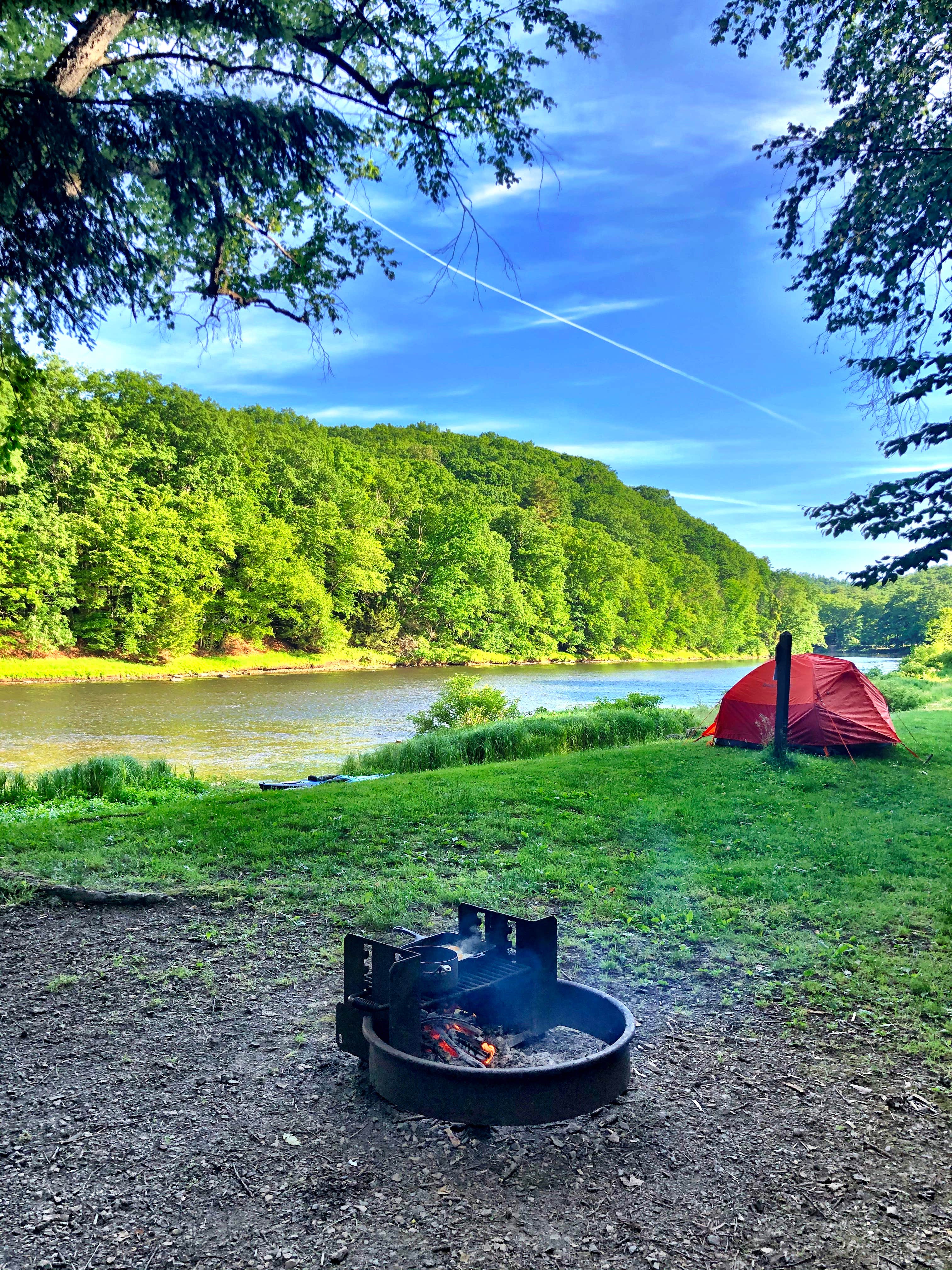 Britt B.'s photo at Clear Creek State Park Campground near Penfield, PA