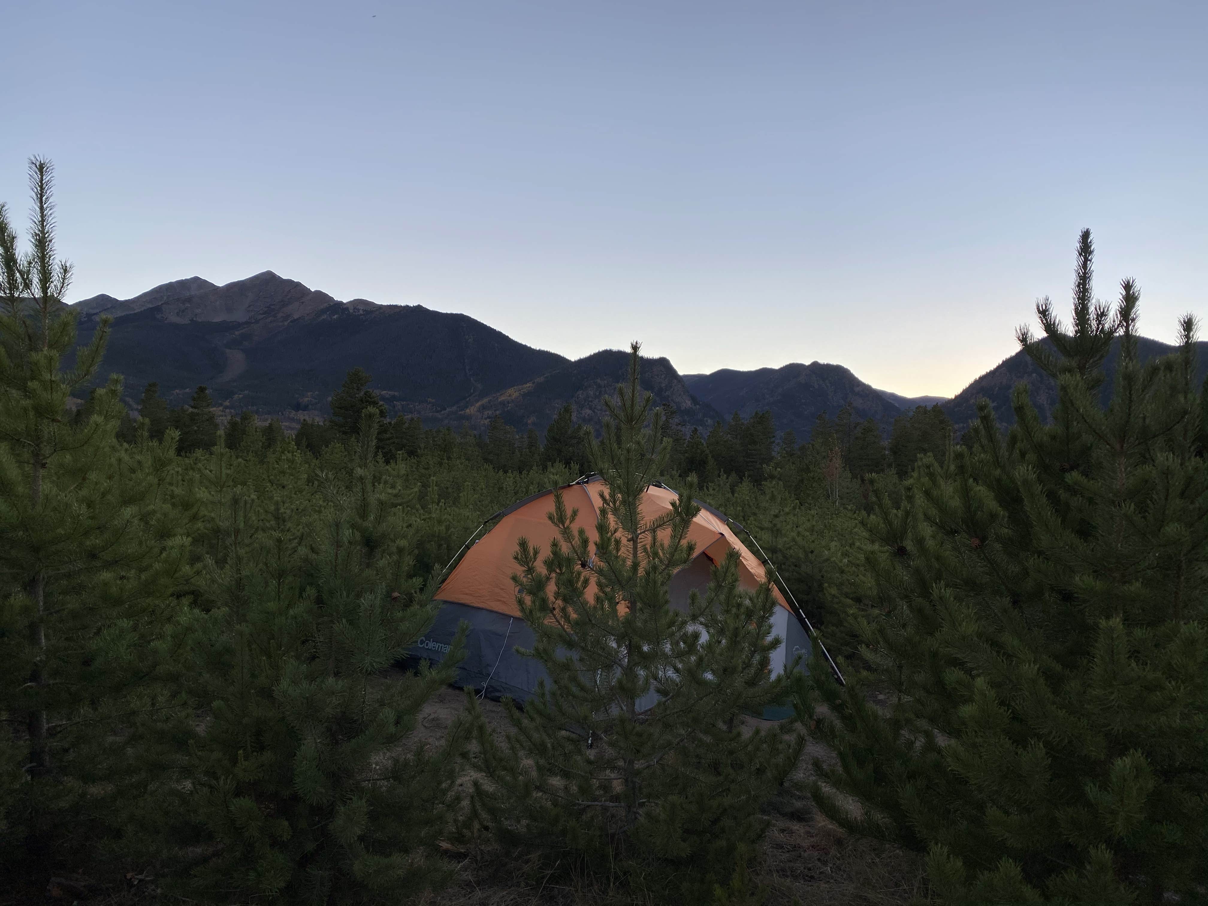 Jade G.'s photo at Peak One Campground near Blue River, CO