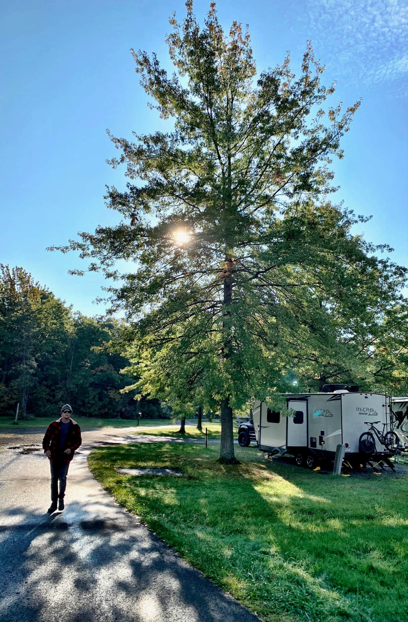 Britt B.'s photo of rv camping at Linesville Campground — Pymatuning State Park near Conneaut, OH