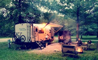 Britt B.'s photo of rv camping at Linesville Campground — Pymatuning State Park near Andover, OH