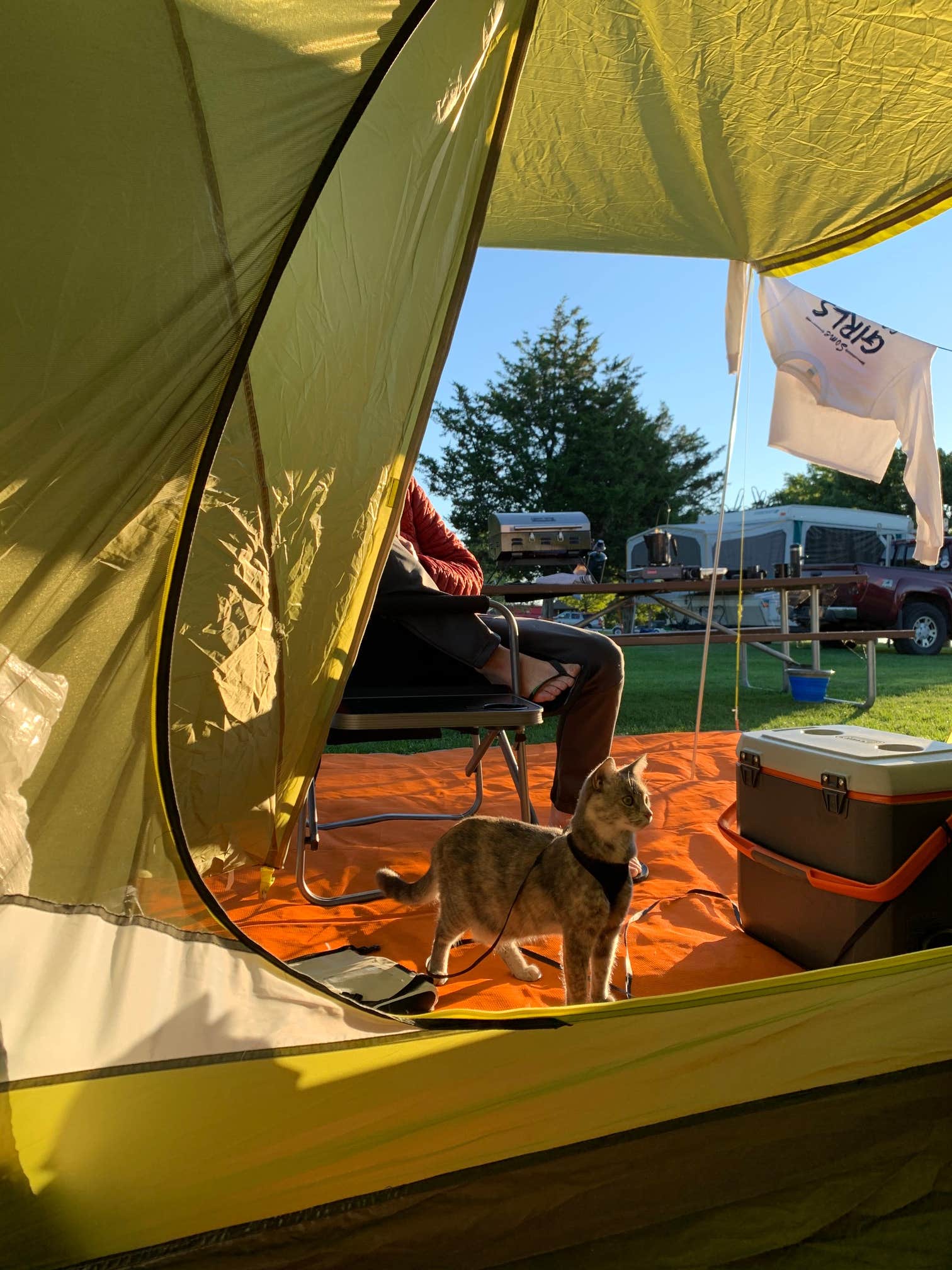 Camper-submitted photo at Long Point State Park Campground — Thousand Islands near Lorraine, NY