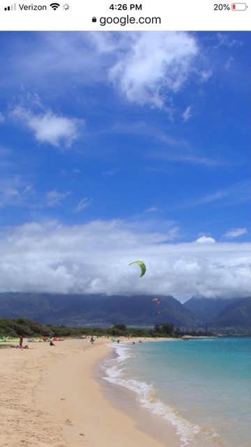 Camper submitted image from Maui Hawaii County Park Kanaha Beach Campground - 1