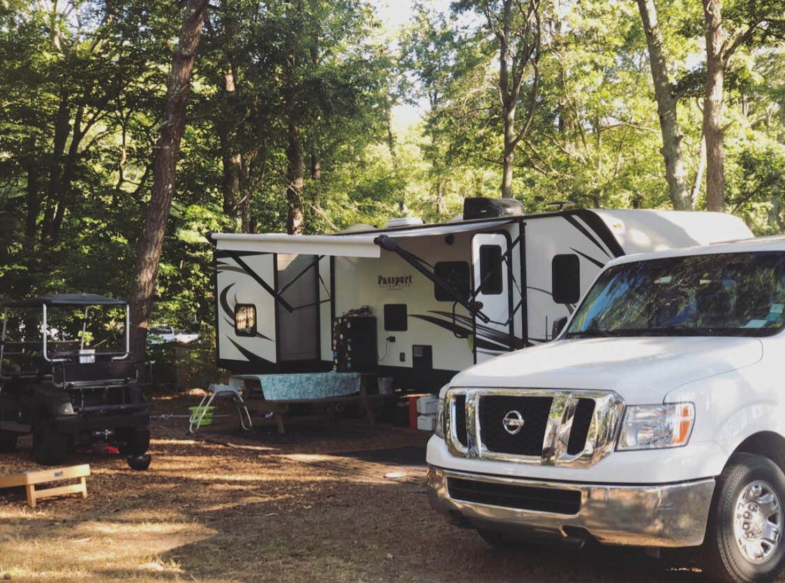 Camper-submitted photo at Bourne Scenic Park near Rockland, MA