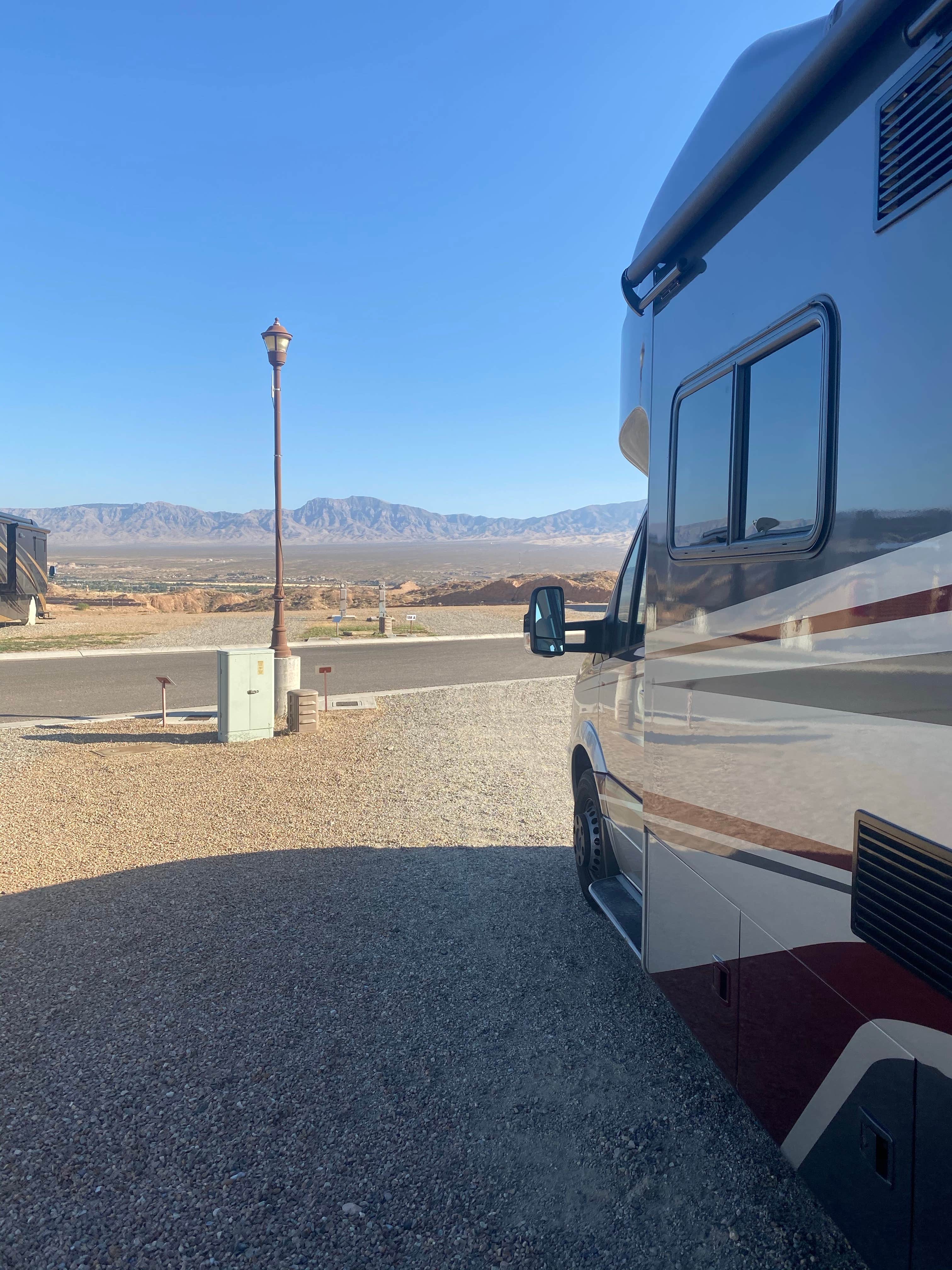 Camper-submitted photo at Solstice Motorcoach Resort near Bunkerville, NV
