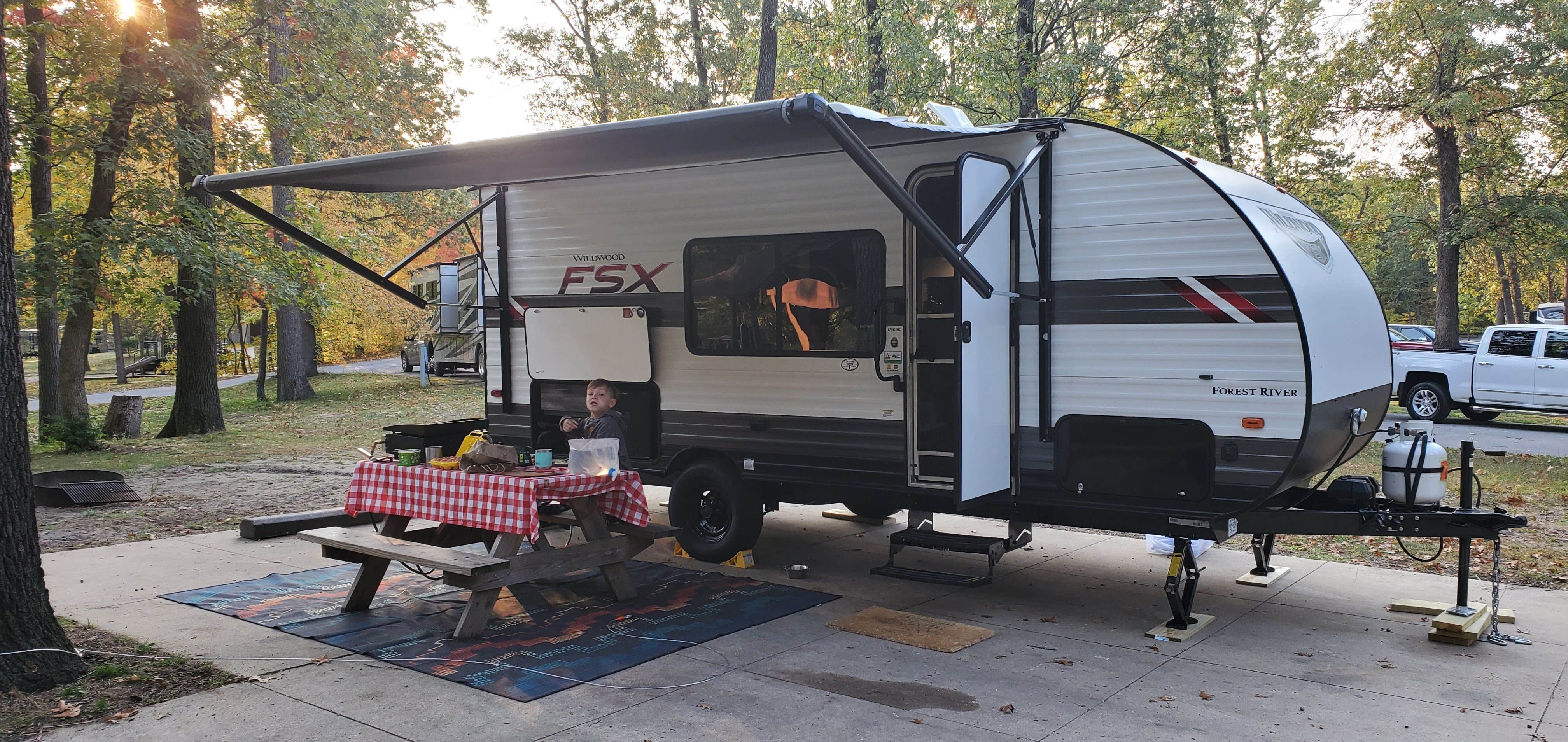 Jeffrey S.'s photo of rv camping at Indiana Dunes State Park Campground near Hobart, IN