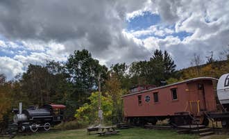 Camping near Daughters of the American Revolution (DAR) Campground — D.A.R. State Forest: Chester Railway Station, Chester, Massachusetts