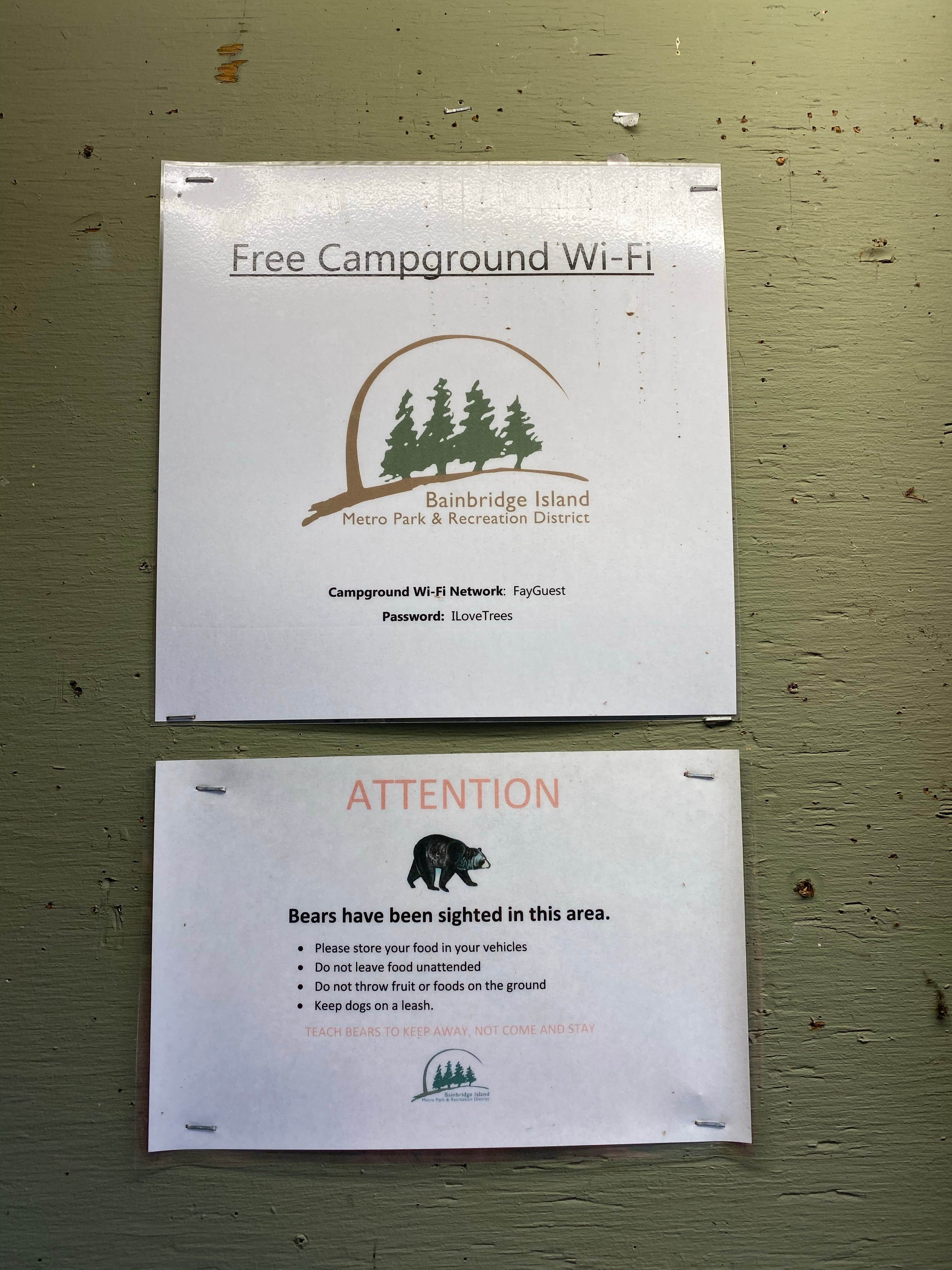 Camper submitted image from Fay Bainbridge Park - 4