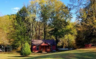 Marlene V.'s photo of glamping accommodations at Greenbrier Campground near Gatlinburg, TN
