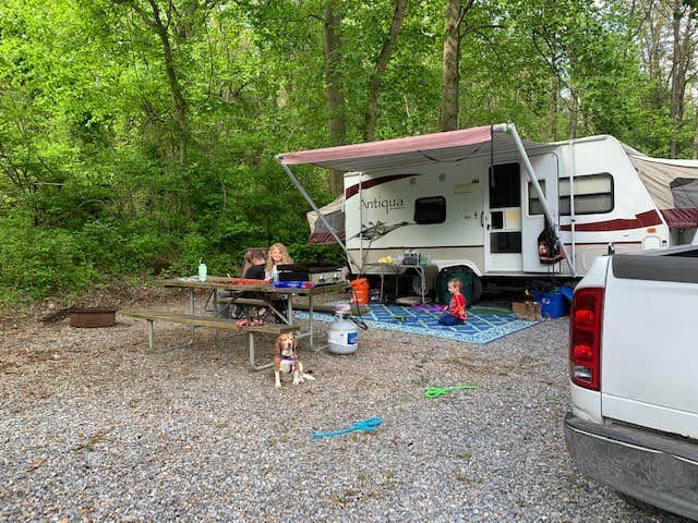 Jen V.'s photo at Elizabethtown-Hershey KOA near Jacobus, PA