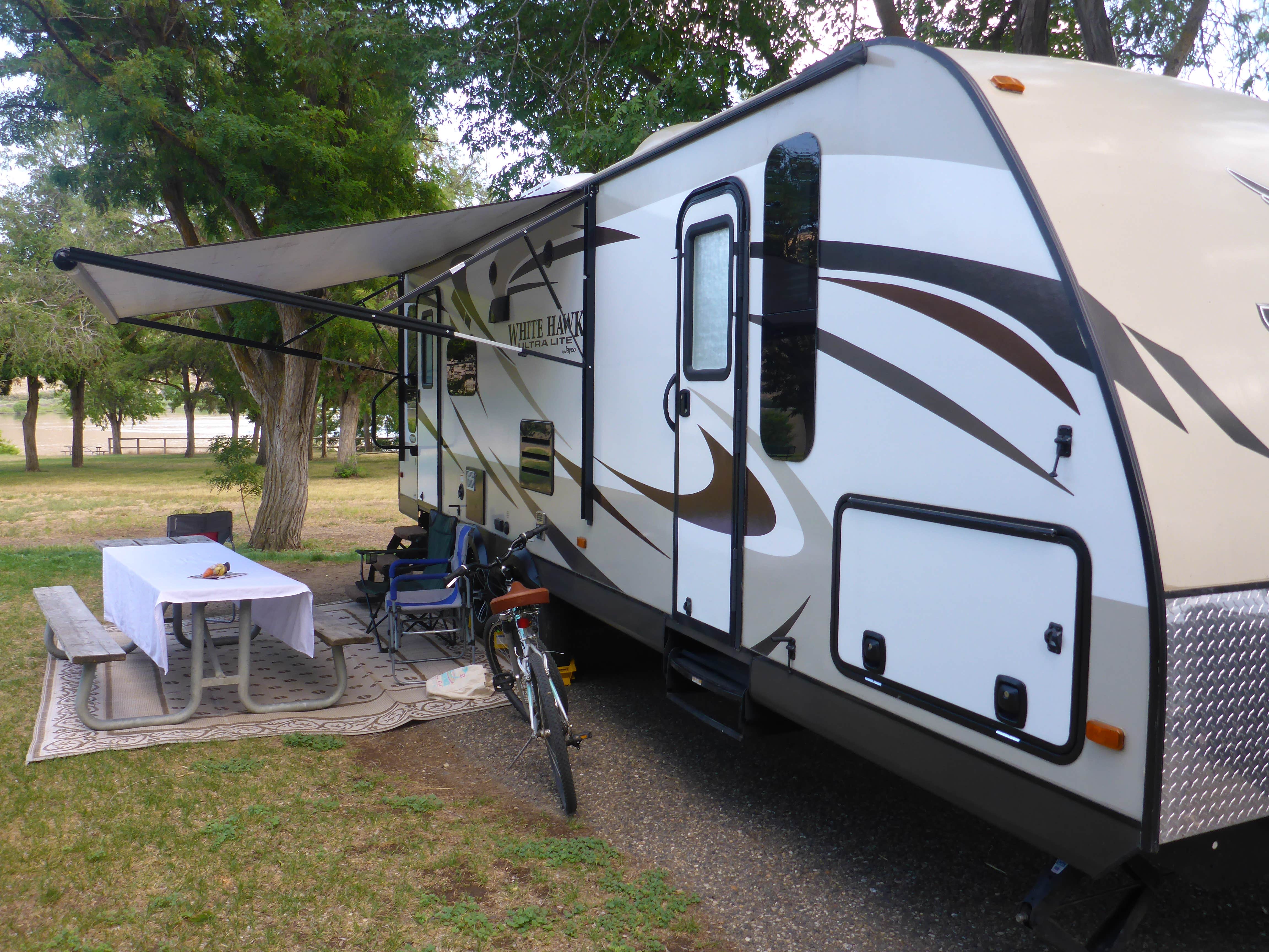 Ed E.'s photo of rv camping at Farewell Bend State Recreation Area Campground near Weiser, ID