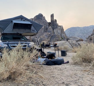 Camper-submitted photo from Alabama Hills Side Trail Dispersed Campsite