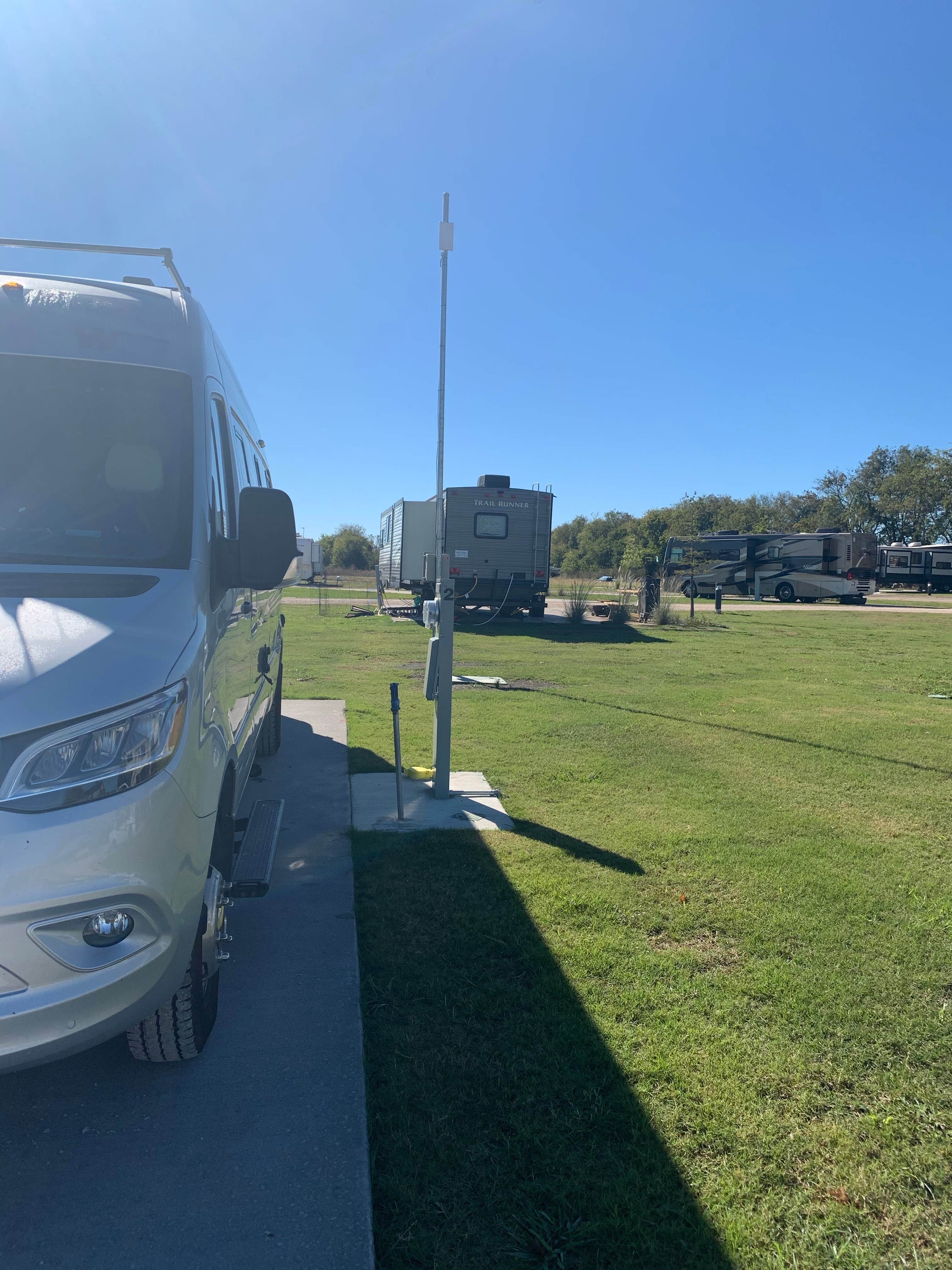Tris W.'s photo of rv camping at Hidden Grove RV Resort near Telephone, TX