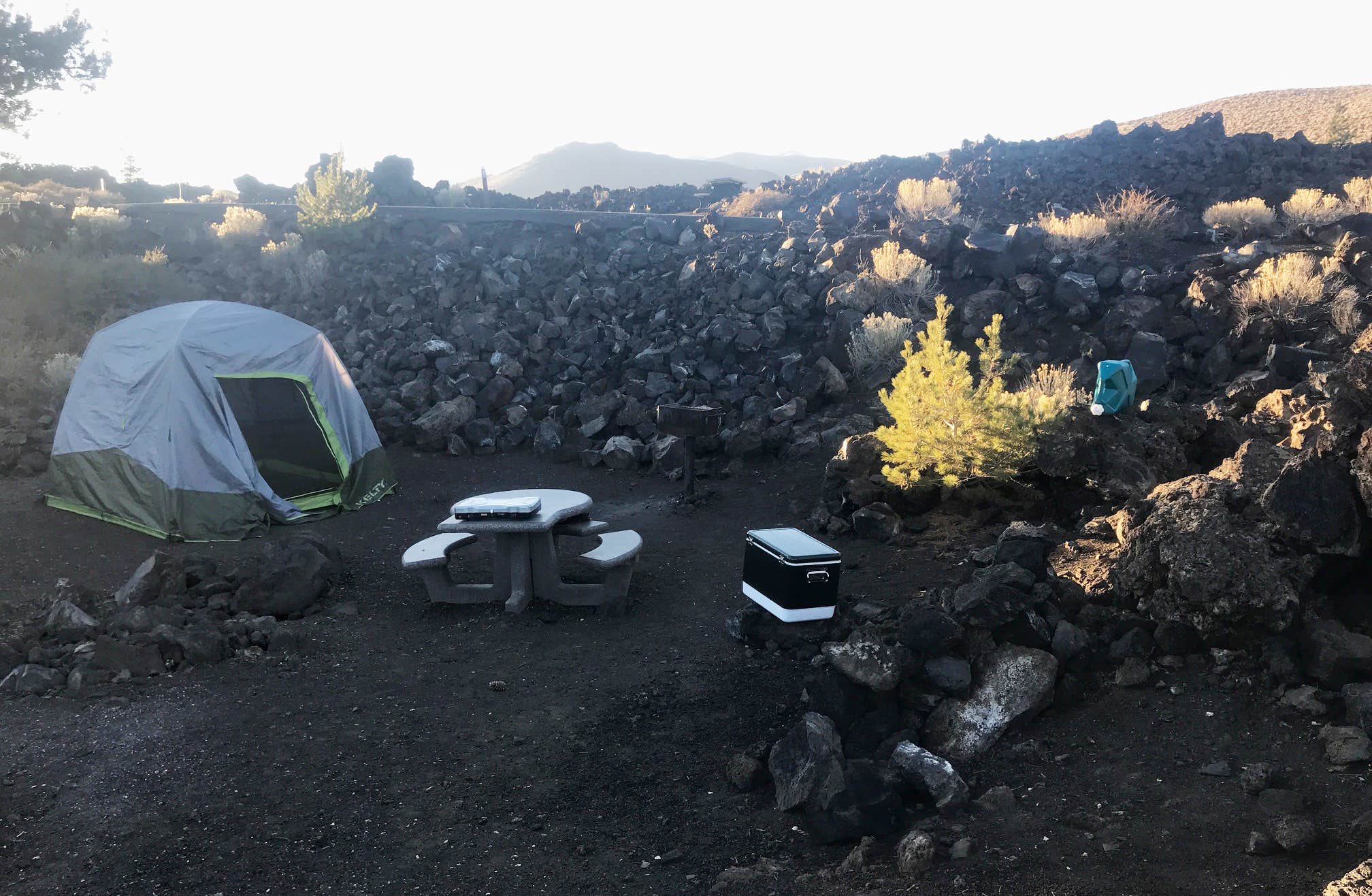 Stephanie V.'s photo at Lava Flow Campground — Craters of the Moon National Monument near Craters of the Moon National Monument