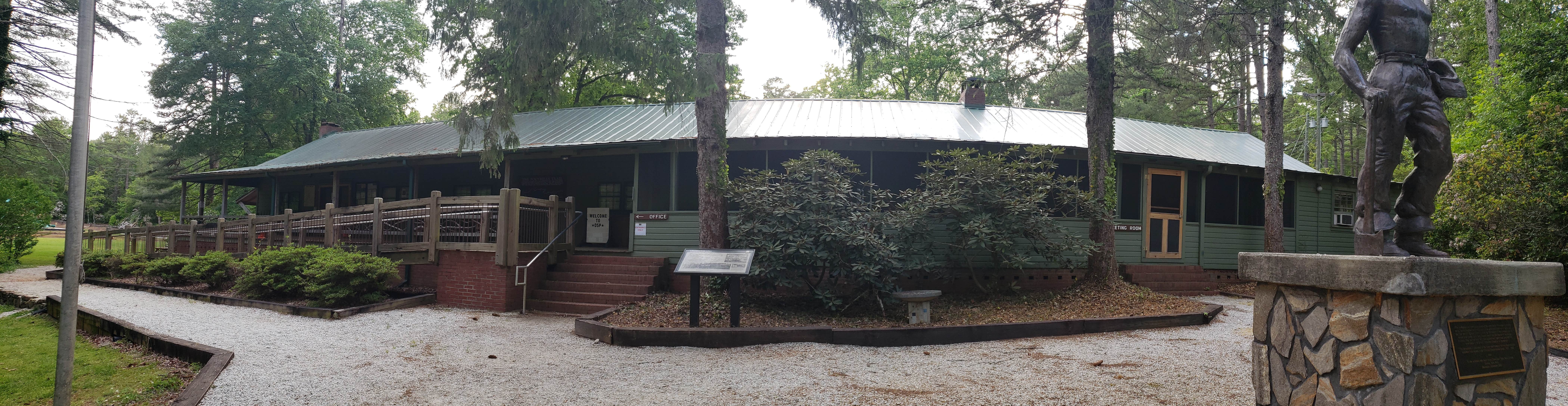 Theresa B.'s photo of glamping accommodations at Oconee State Park Campground near Turnerville, GA