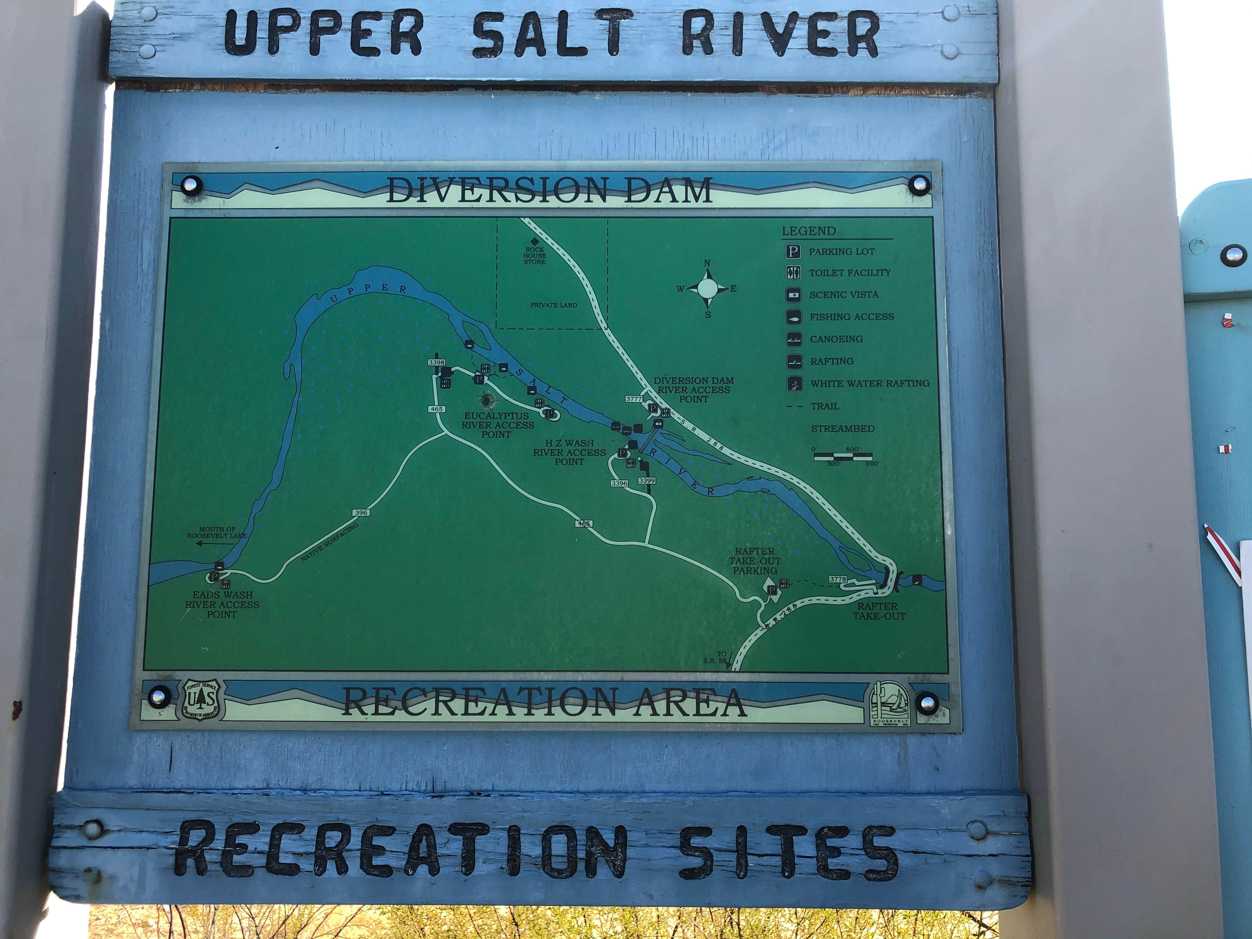 Camper-submitted photo at Diversion Dam Rafter Take-Out near Globe, AZ