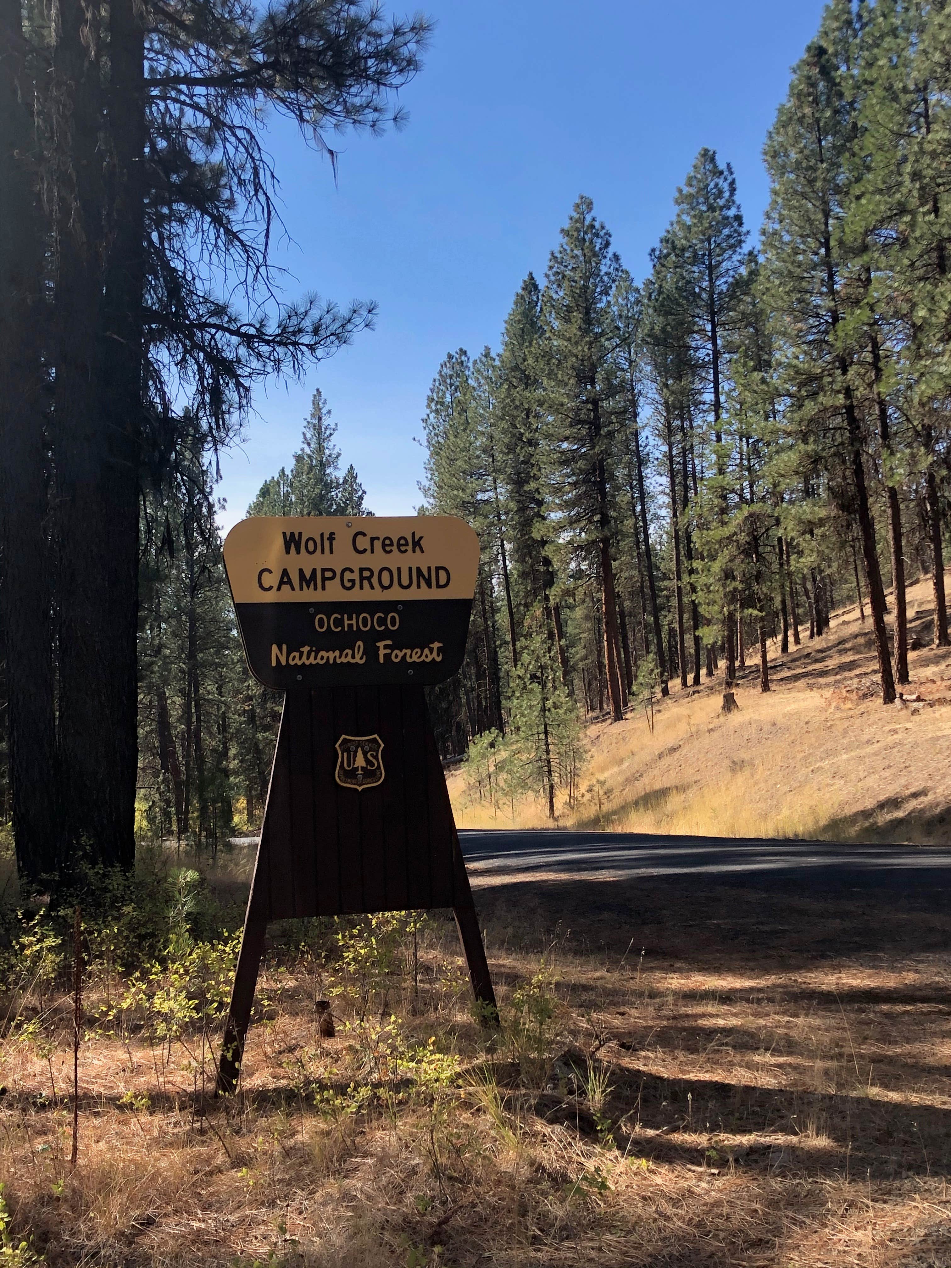Camping near Doe Springs: Wolf Creek Industrial Campground, Dayville, Oregon
