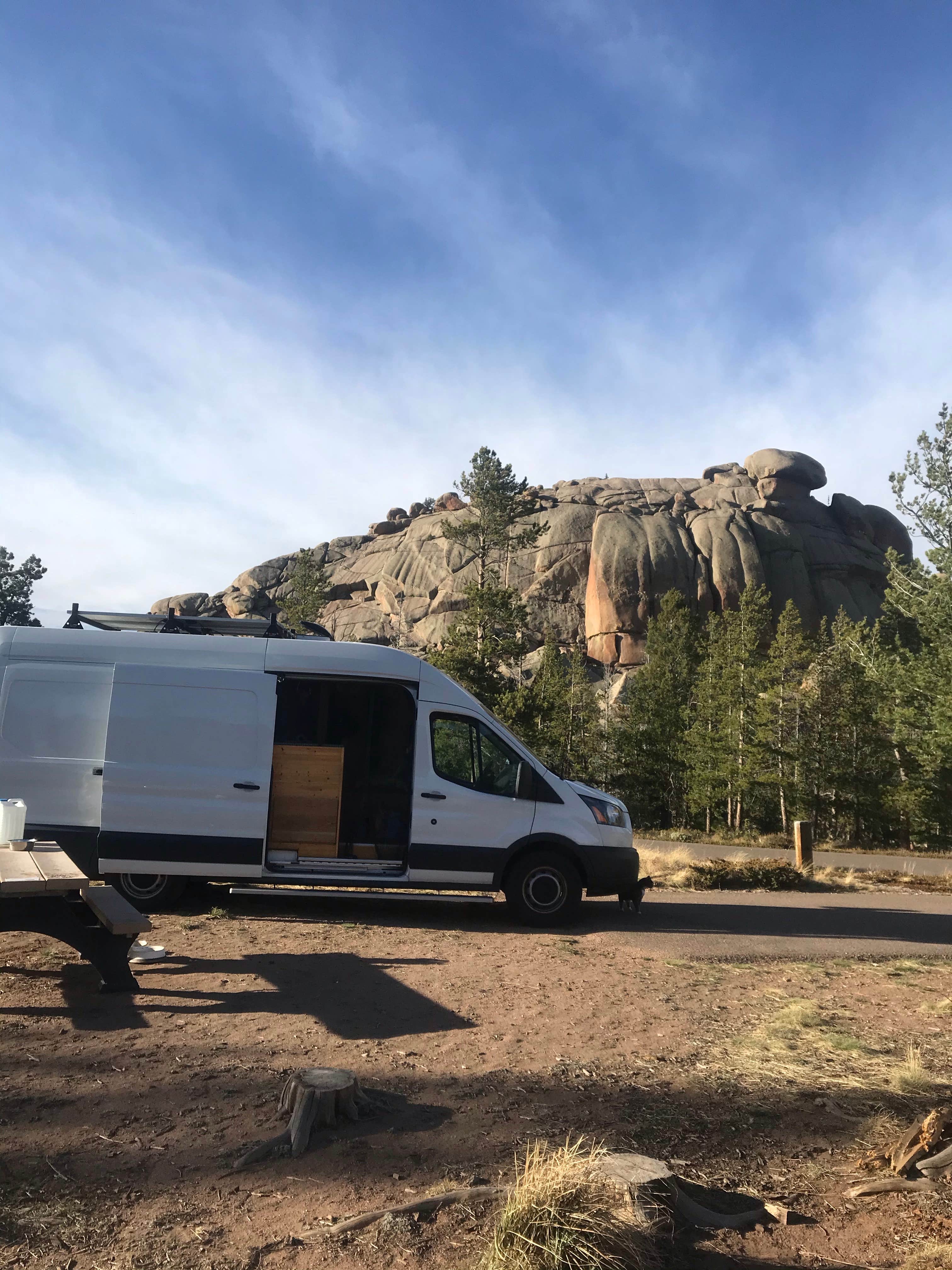 Lisa S.'s photo of rv camping at Vedauwoo Campground near Cheyenne, WY
