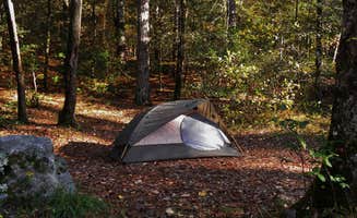 Myron C.'s photo of tent camping at Long Bottom Ford near Seneca, SC