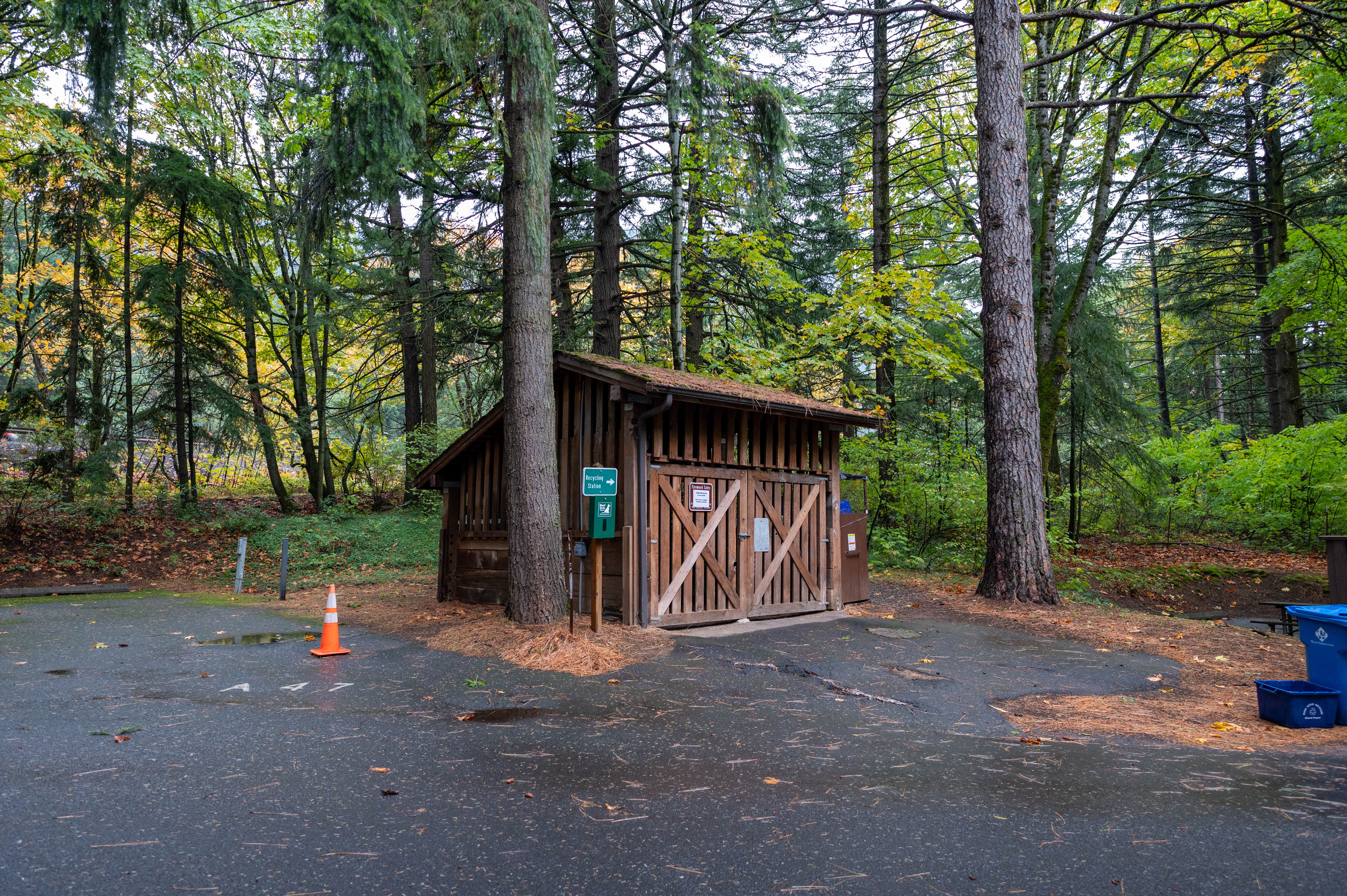 Jill T.'s photo of glamping accommodations at Viento State Park Campground near Government Camp, OR