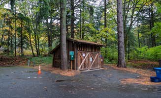 Jill T.'s photo of glamping accommodations at Viento State Park Campground near Trout Lake, WA