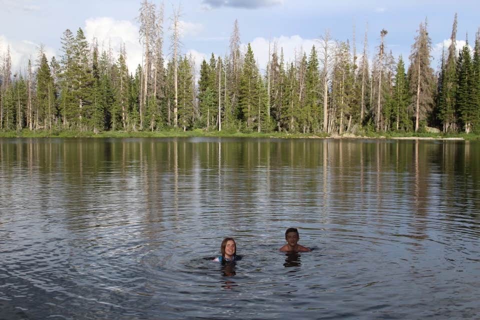 Ethan H.'s photo of a dispersed camping area at Pyramid Lake Dispersed Camping near Duchesne, UT