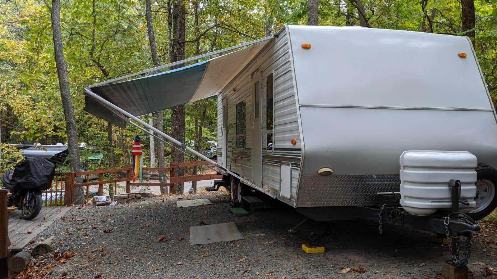 Mark H.'s photo of rv camping at Fancy Gap-Blue Ridge Parkway KOA near Draper, VA