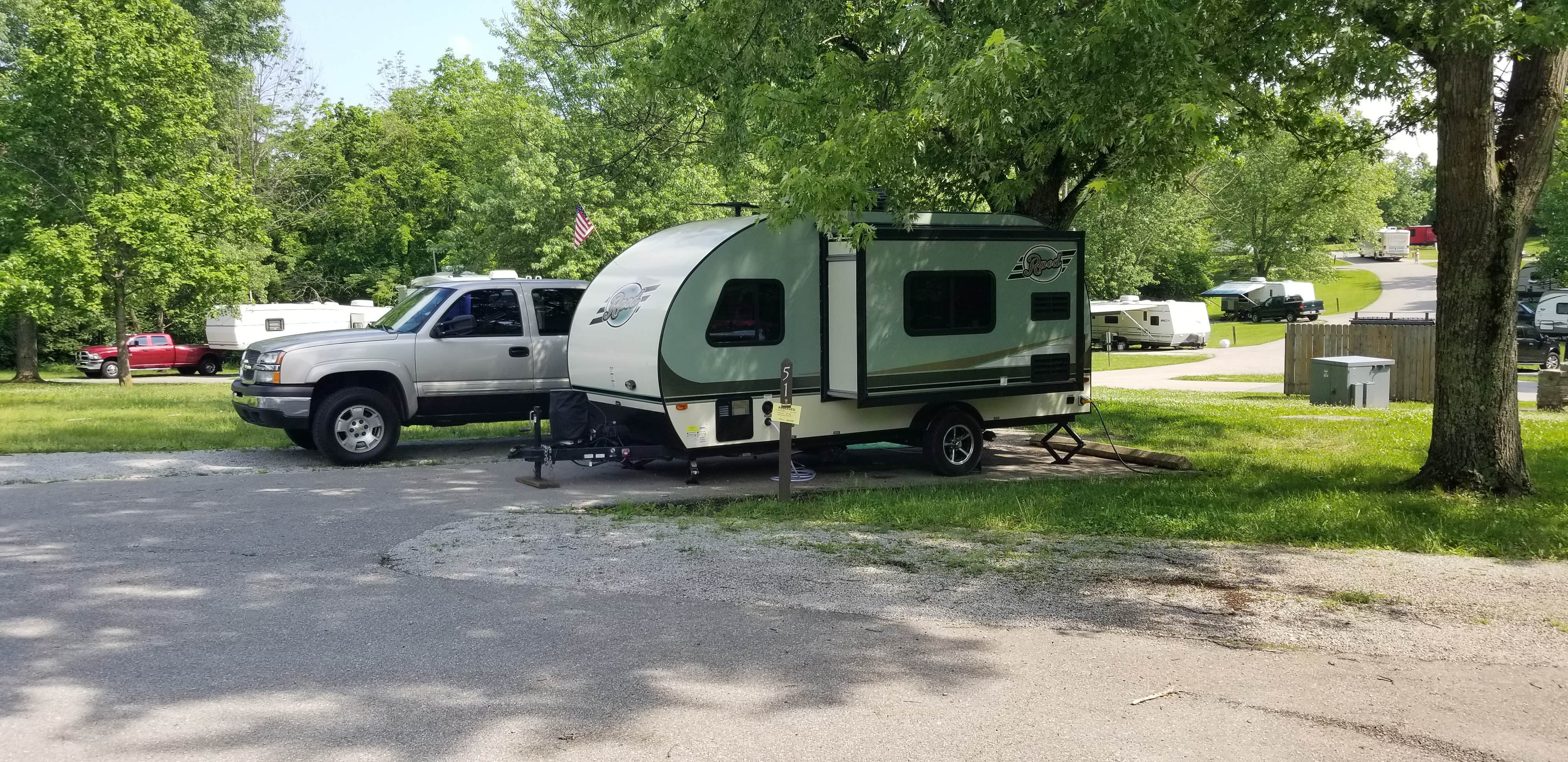 Camper-submitted photo at Big Bone Lick State Historic Site Campground in Kentucky
