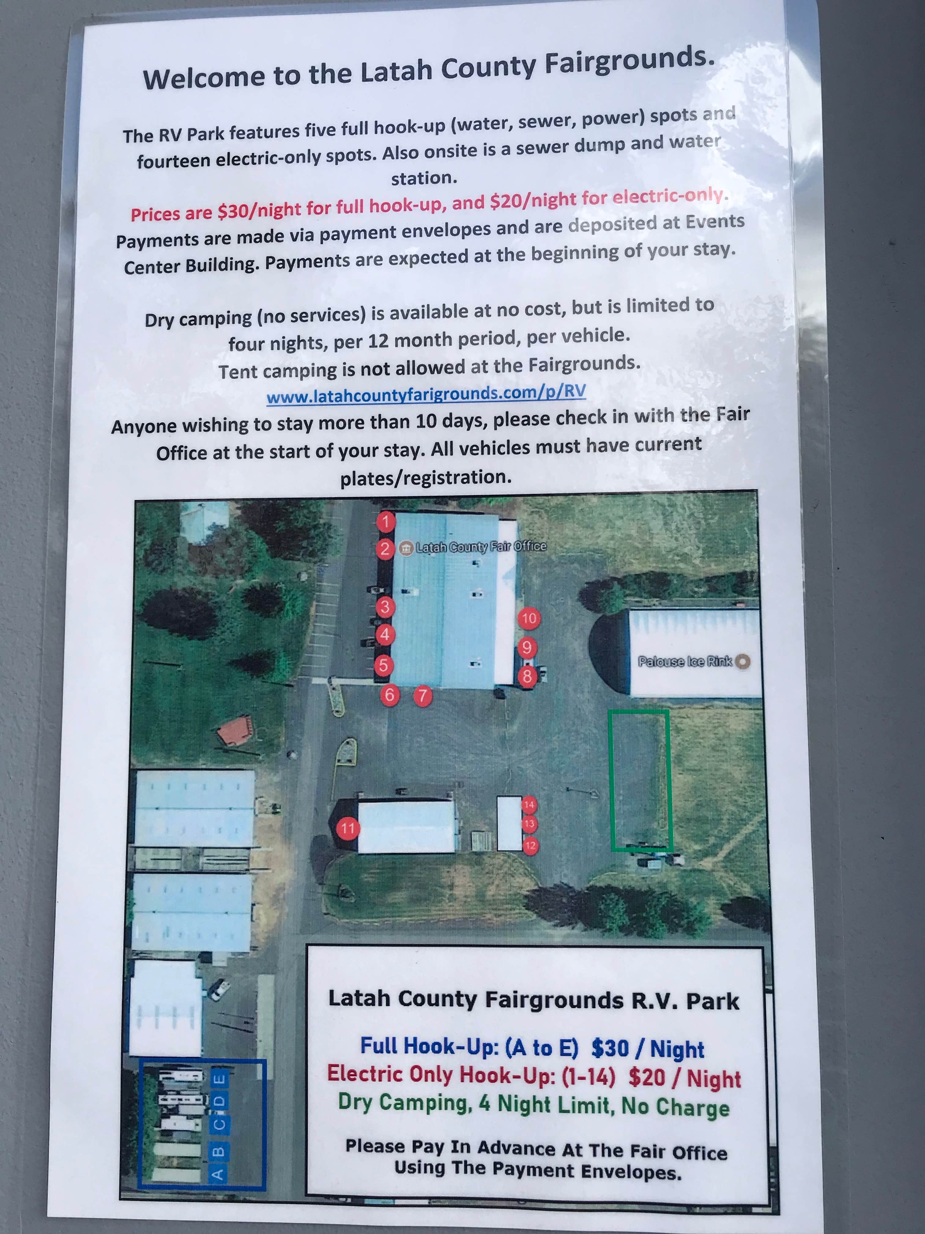 Camper-submitted photo at Latah County Fairgrounds near Moscow, ID