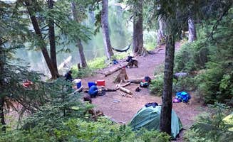 Ethan H.'s photo of tent camping at Granite Lake Dispersed Camping Area near Cle Elum, WA