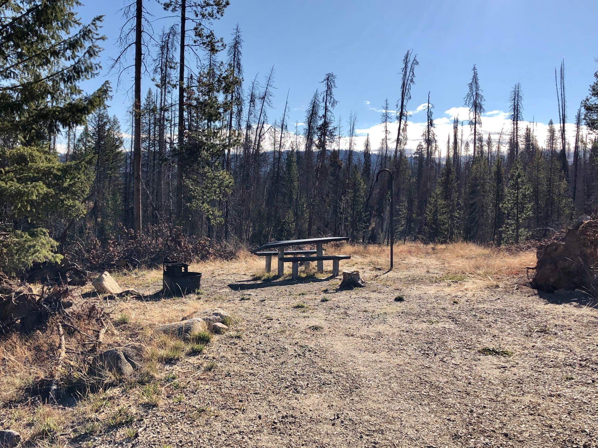 Camper-submitted photo at Whoop-Em-Up Equestrian Campground near Cascade, ID