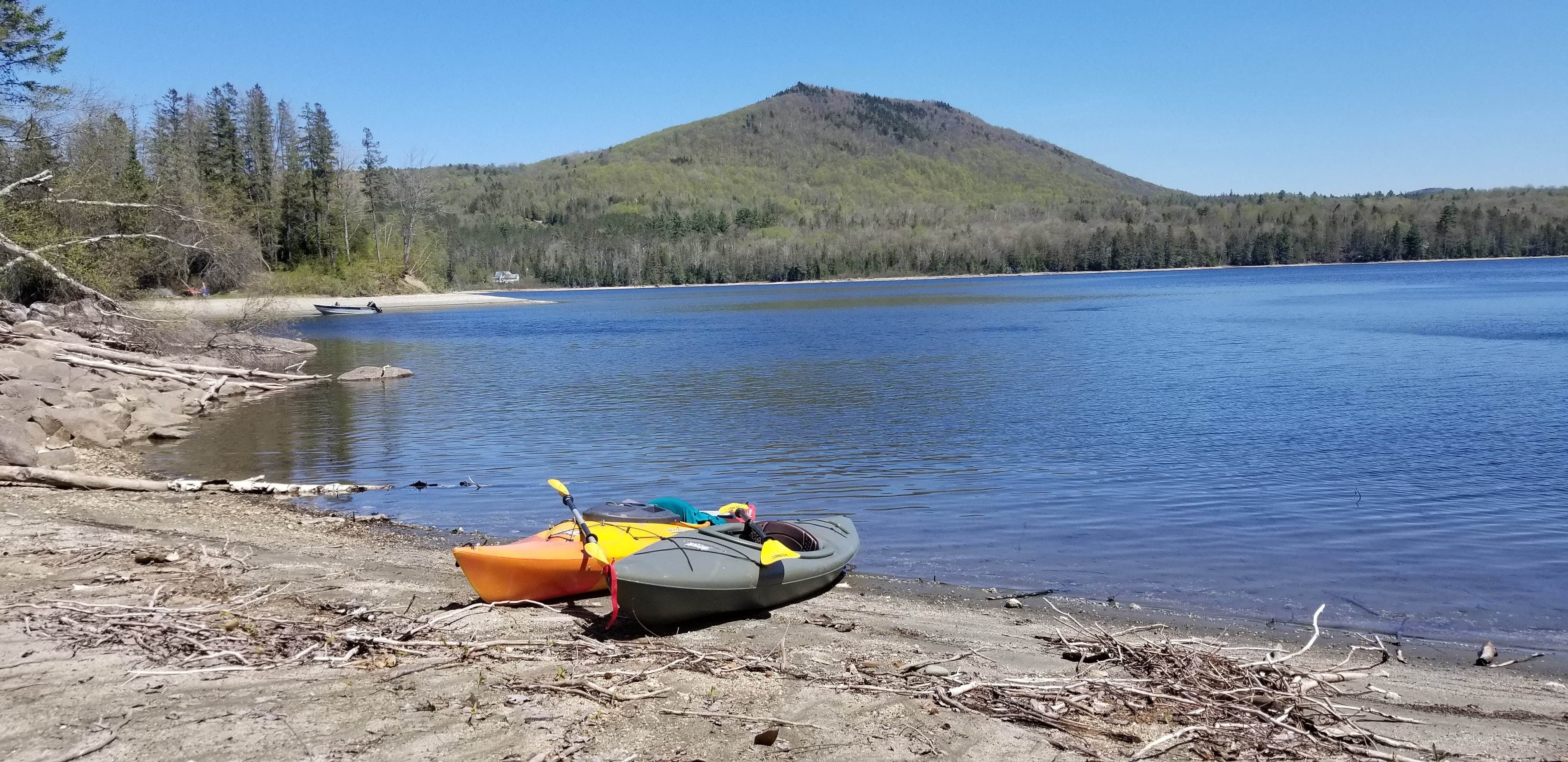 Camper-submitted photo at Molly’s Falls Pond State Park Campground (Remote Hike In Sites) near Eden Mills, VT