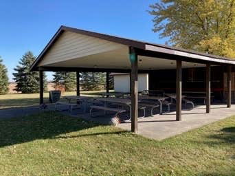 Janet R.'s photo of tent camping at Arthur Park in North Dakota