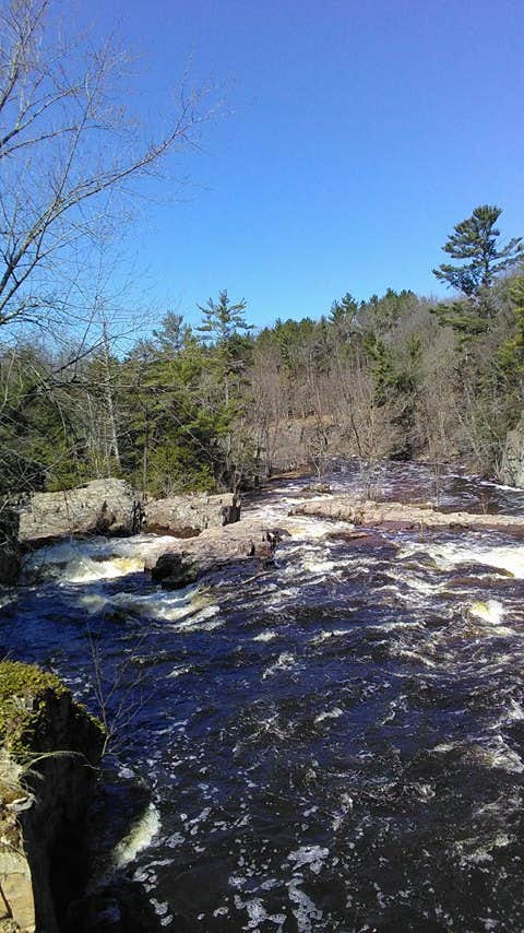 Camper-submitted photo at Dells of the Eau Claire Park Campground near Merrill, WI