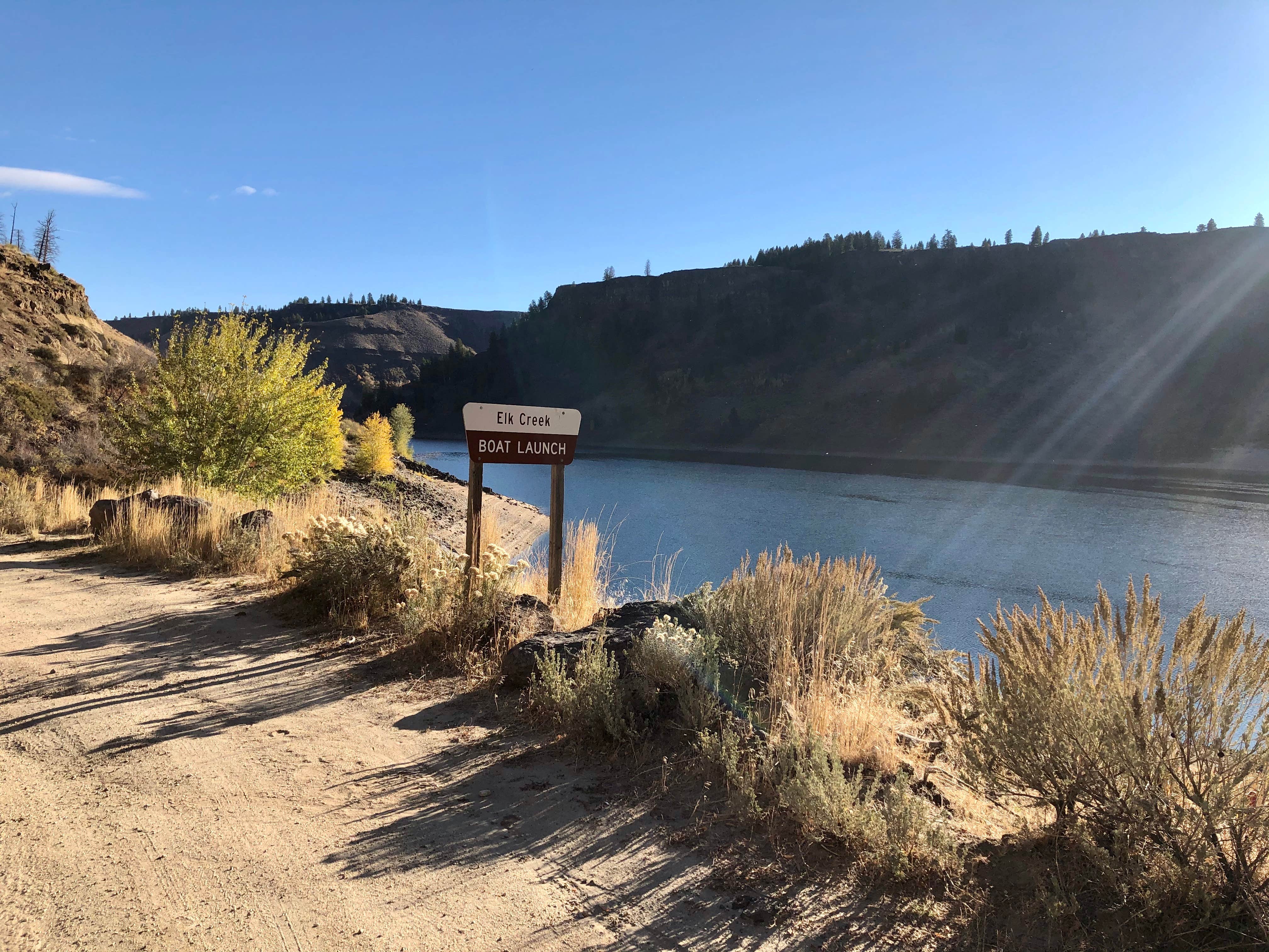 Camper submitted image from Elk Creek Boat Ramp - 4