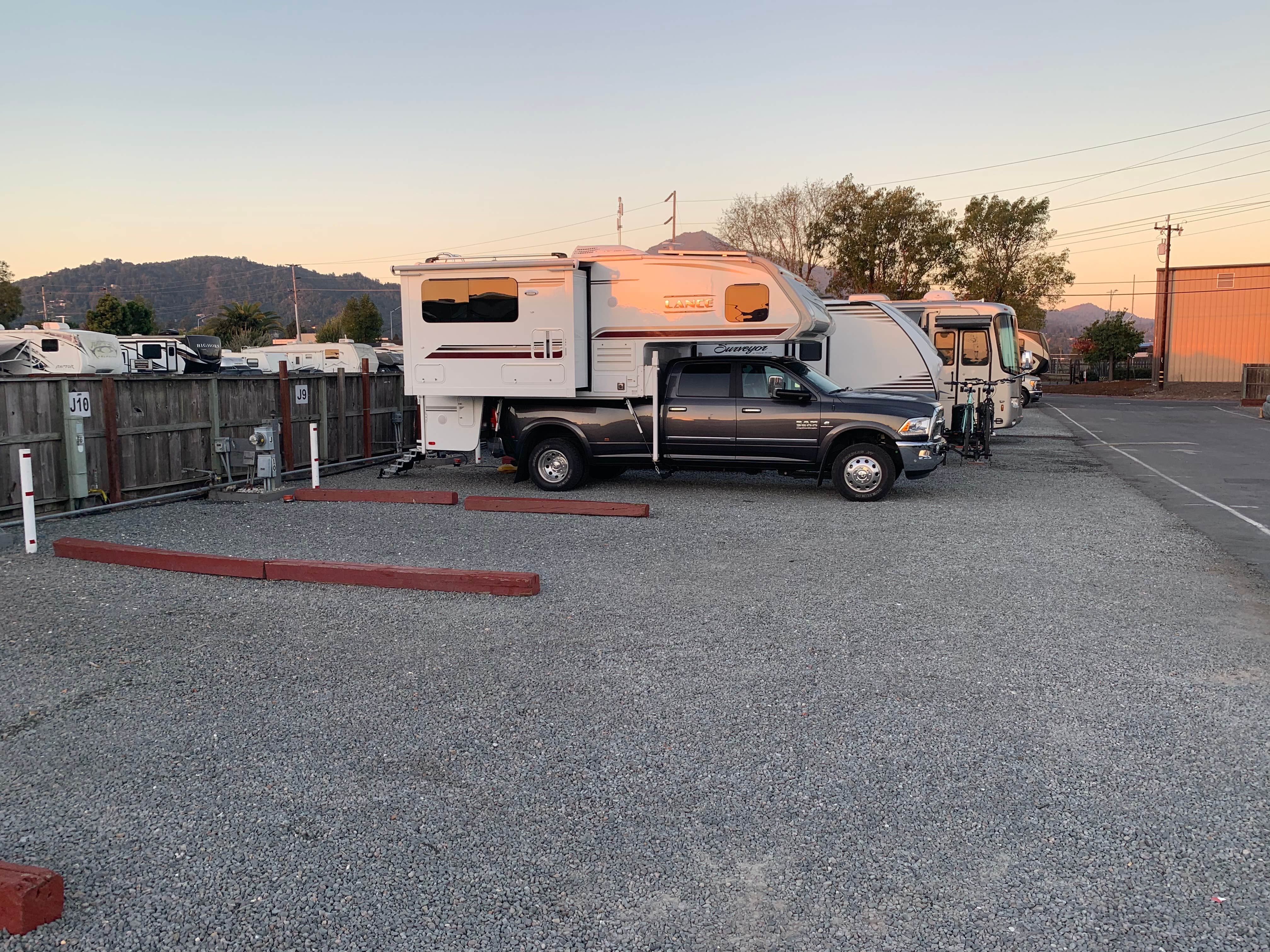 David M.'s photo of rv camping at Marin RV Park near Rutherford, CA
