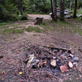 The unfortunate thing about primitive sites like this is that people feel as if it is all right to leave their trash.