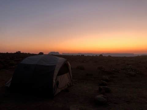 Camper submitted image from Murphy Hogback Backcountry Campsite — Canyonlands National Park - 3