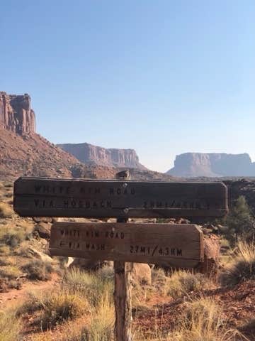 Camper submitted image from Murphy Hogback Backcountry Campsite — Canyonlands National Park - 2