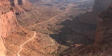 Camper submitted image from Shafer Backcountry Campsite — Canyonlands National Park