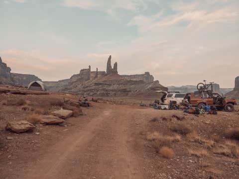 Camper-submitted photo at Taylor Backcountry Campsites — Canyonlands National Park near Canyonlands National Park