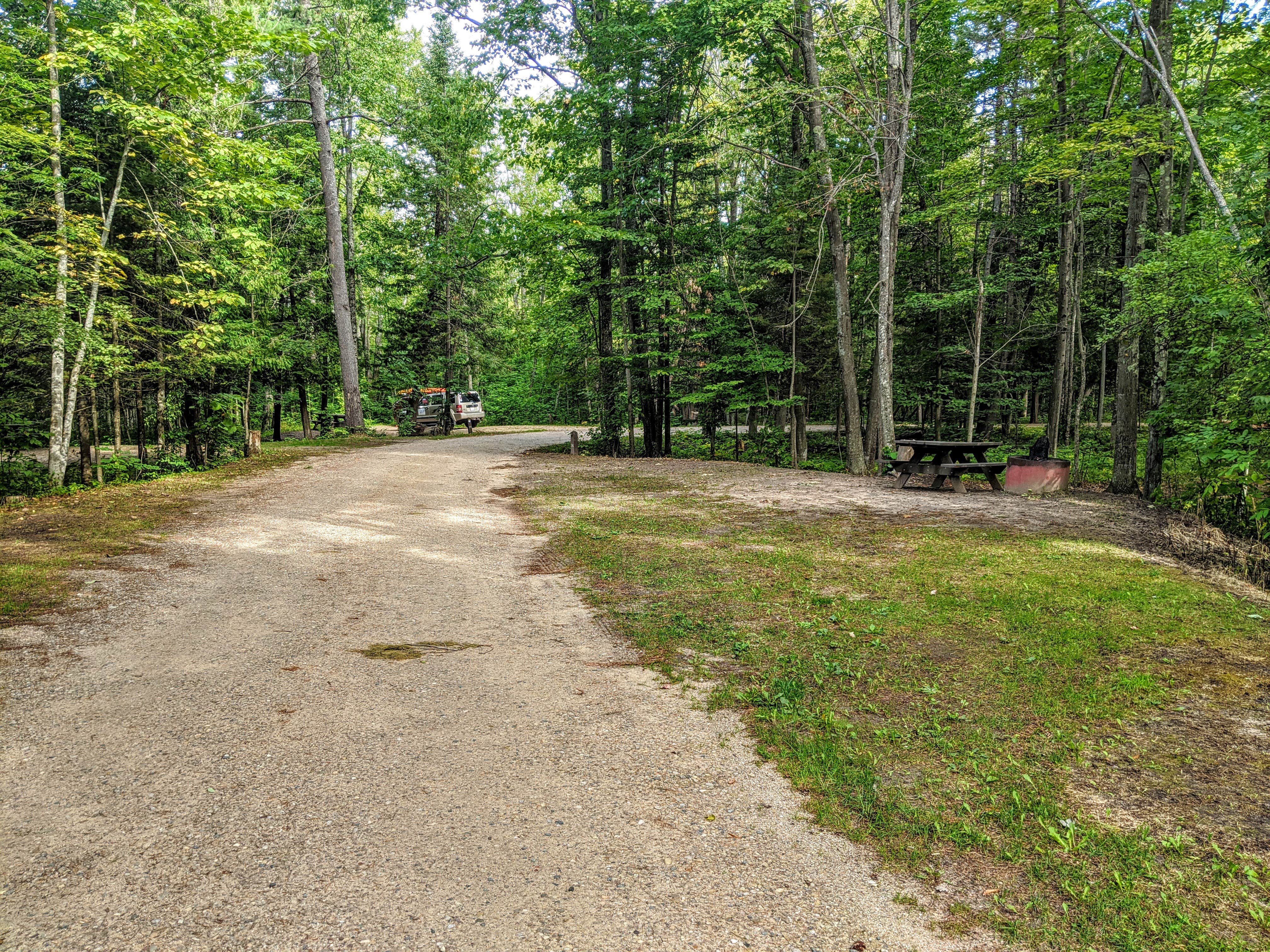 Camper-submitted photo at Maple Bay State Forest Campground near Afton, MI