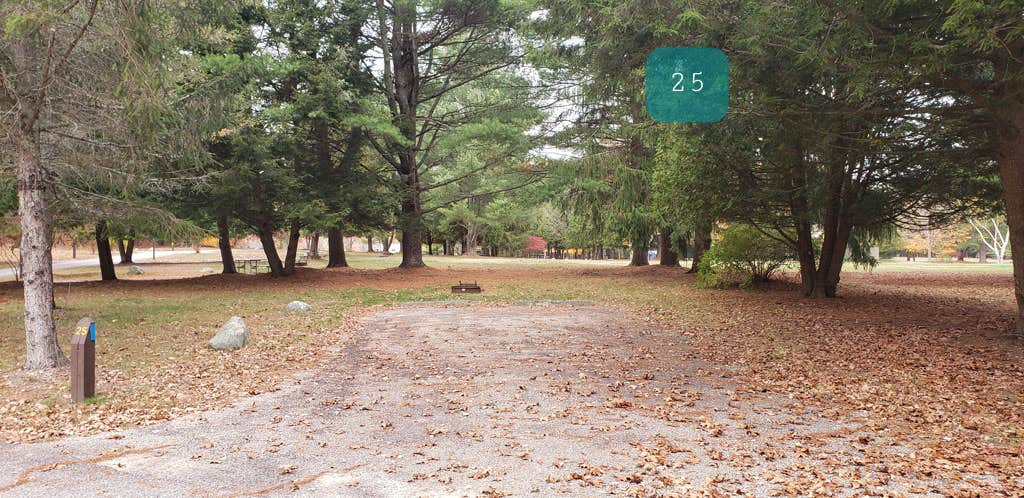 Camper-submitted photo at Wolf Den Campground — Mashamoquet Brook State Park near Haddam, CT