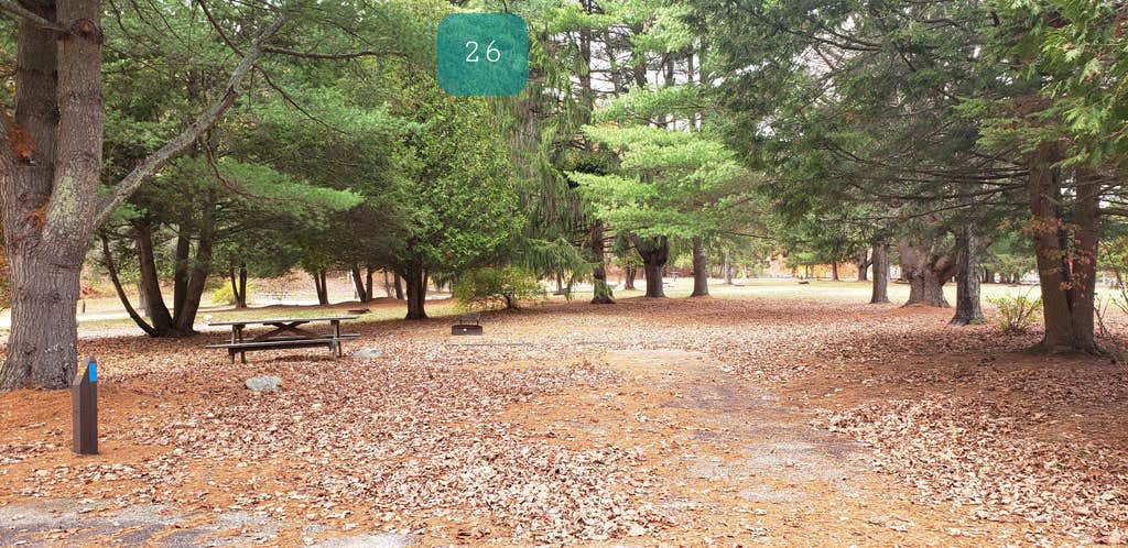 Camper-submitted photo at Wolf Den Campground — Mashamoquet Brook State Park near Haddam, CT