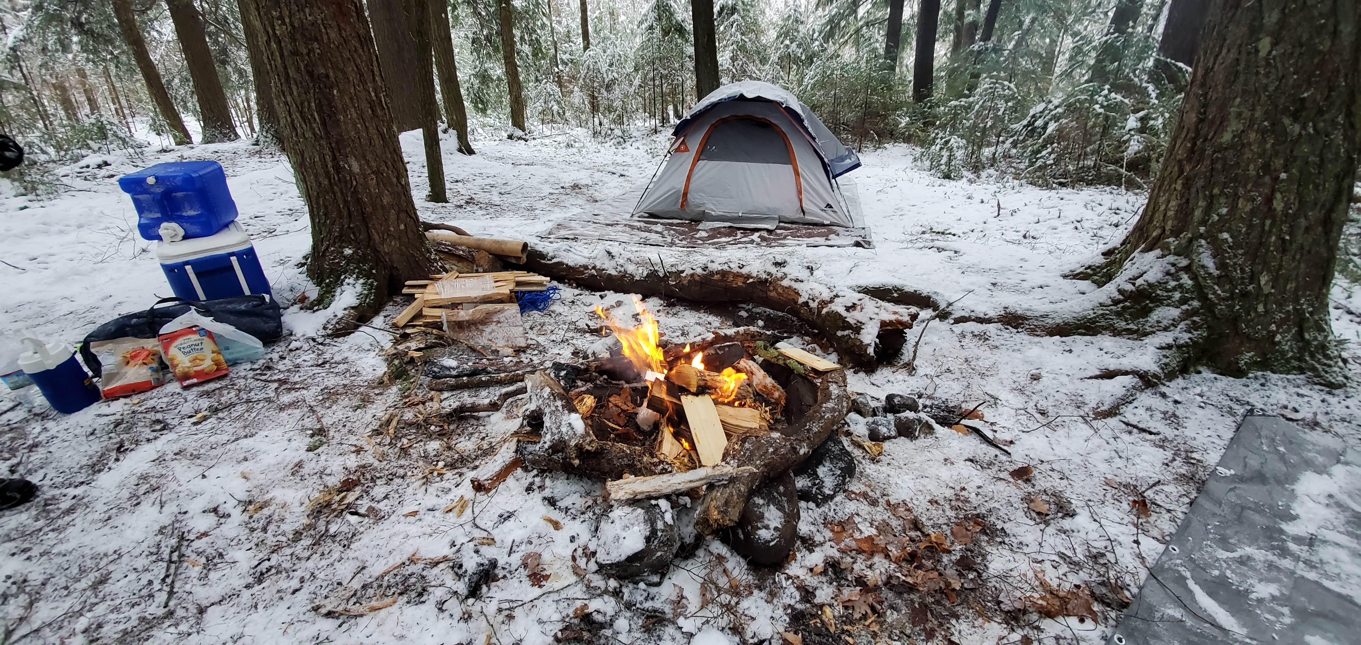 Joshua S.'s photo at Black Lake NF Campground near Cable, WI