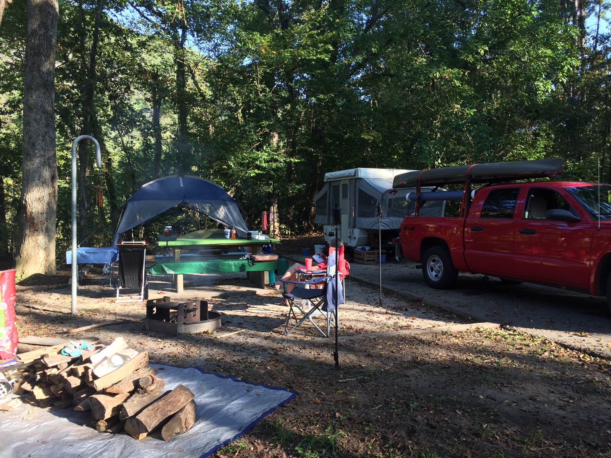 Camper-submitted photo at Dam Site Campground near Batesville, AR