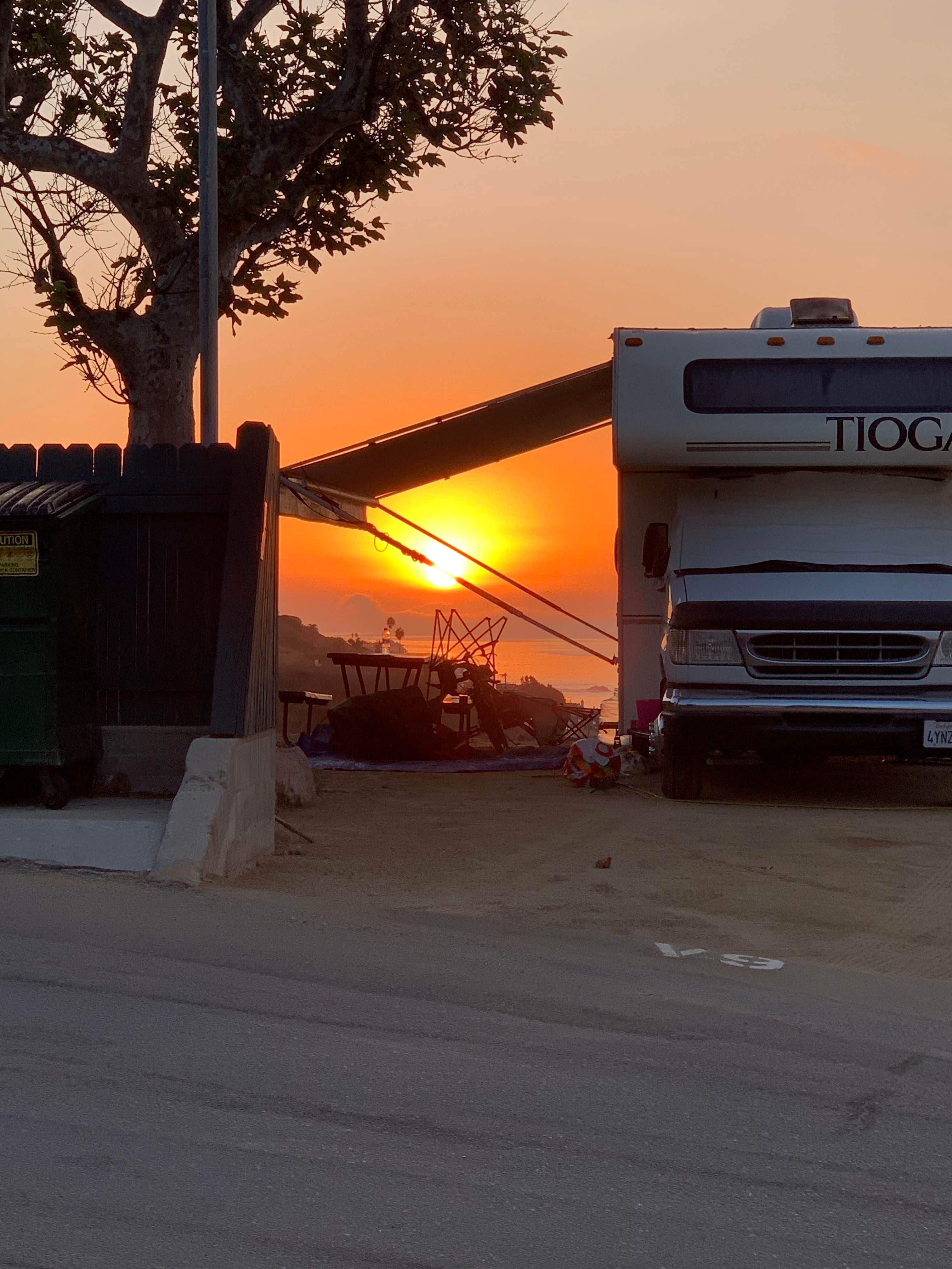 Chris A.'s photo of rv camping at Malibu Beach RV Park near West Hollywood, CA