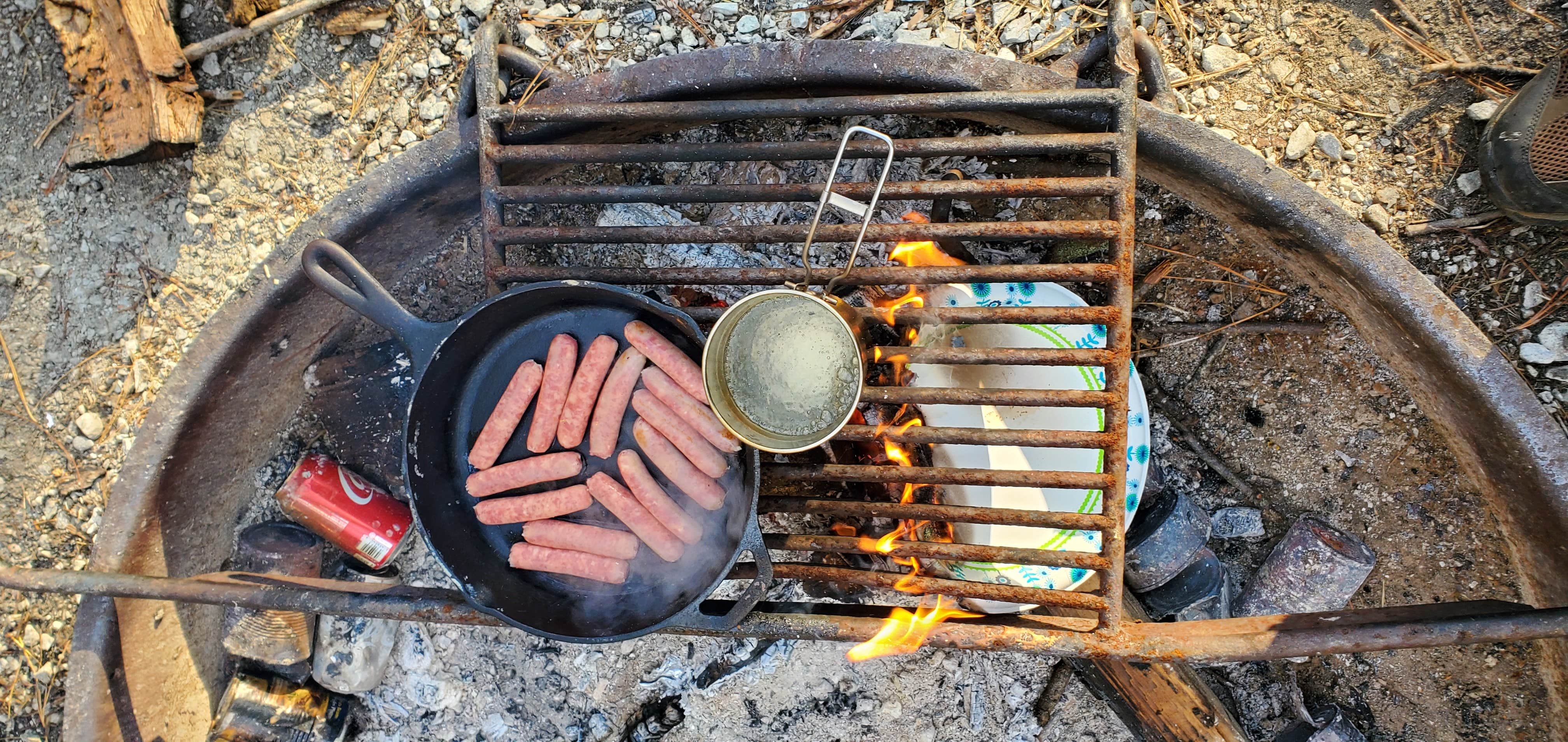 Joshua S.'s photo of camping with pets at Horine Reservation Camping at Jefferson County Memorial Forest near Elizabethtown, KY