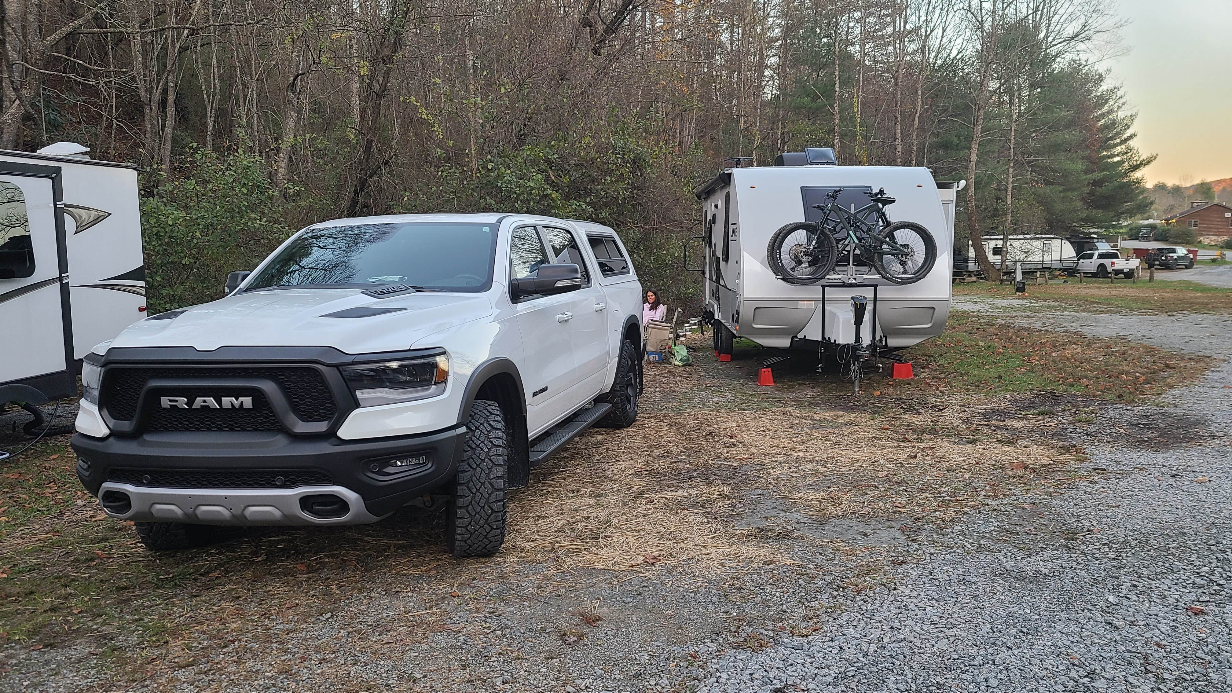 Camper-submitted photo at Adventure Village and Lodgings near Balsam Grove, NC